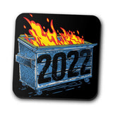 Dumpster Fire '22 - Coasters