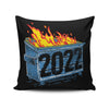 Dumpster Fire '22 - Throw Pillow