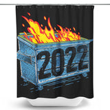 Dumpster Fire '22 - Shower Curtain