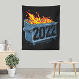 Dumpster Fire '22 - Wall Tapestry