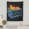 Dumpster Fire '22 - Wall Tapestry