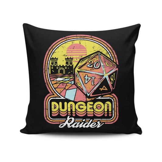 Dungeon Raider - Throw Pillow