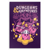 Dungeons and Adventures - Metal Print
