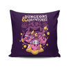 Dungeons and Adventures - Throw Pillow