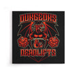 Dungeons and Deadlifts - Canvas Print