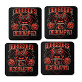 Dungeons and Deadlifts - Coasters