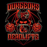 Dungeons and Deadlifts - Coasters