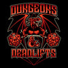 Dungeons and Deadlifts - Metal Print