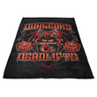 Dungeons and Deadlifts - Fleece Blanket