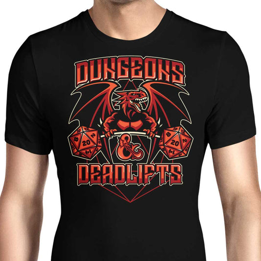 Dungeons and Deadlifts - Men's Apparel