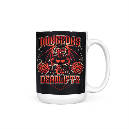 Dungeons and Deadlifts - Mug