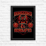 Dungeons and Deadlifts - Posters & Prints