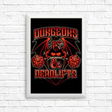 Dungeons and Deadlifts - Posters & Prints