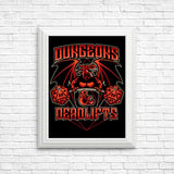 Dungeons and Deadlifts - Posters & Prints