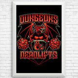 Dungeons and Deadlifts - Posters & Prints
