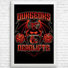 Dungeons and Deadlifts - Posters & Prints