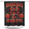 Dungeons and Deadlifts - Shower Curtain