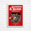 Dungeons and Ganon - Posters & Prints