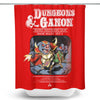 Dungeons and Ganon - Shower Curtain