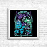 Dungeons Inc - Posters & Prints