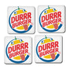 Durrrger King - Coasters