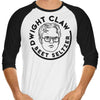 Dwight Claw - 3/4 Sleeve Raglan T-Shirt