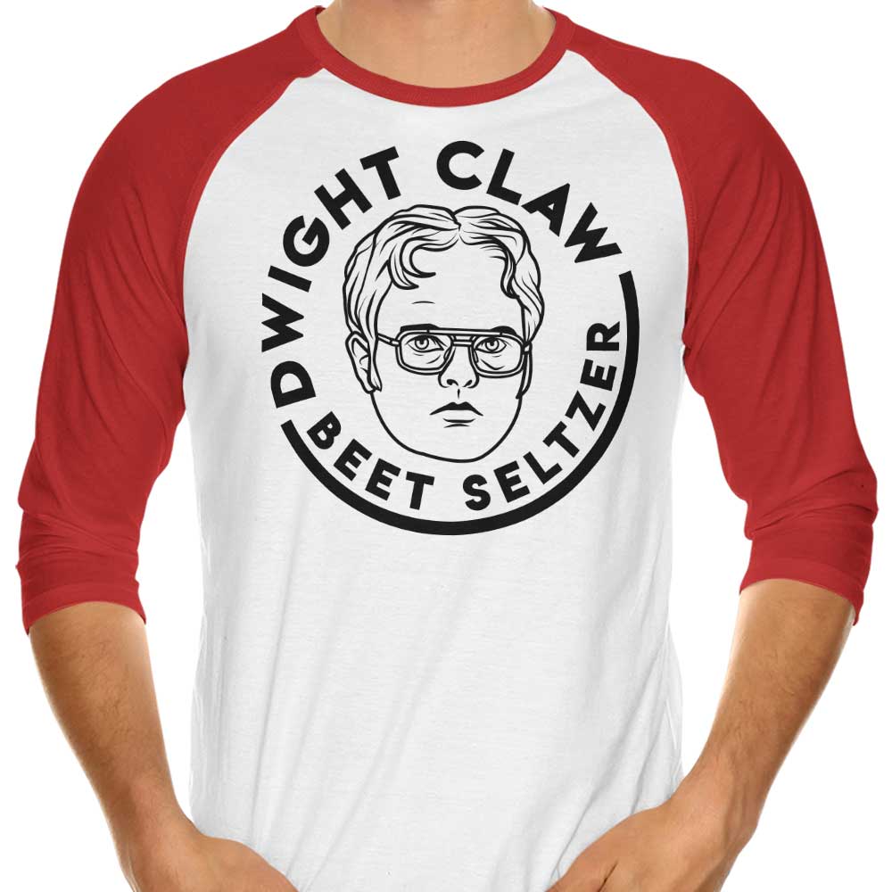 Dwight Claw - 3/4 Sleeve Raglan T-Shirt