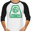 Earth - 3/4 Sleeve Raglan T-Shirt