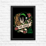 Earth Tattoo - Posters & Prints