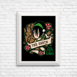 Earth Tattoo - Posters & Prints