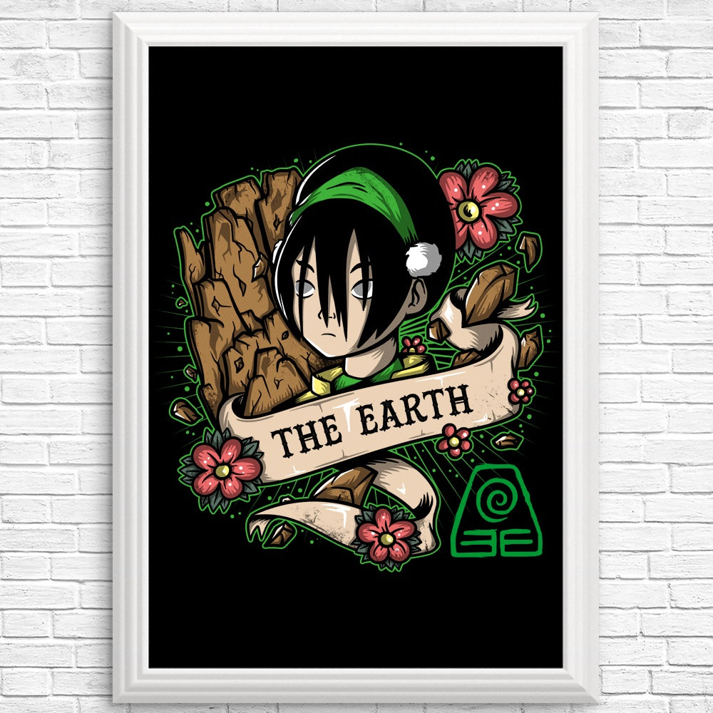 Earth Tattoo - Posters & Prints