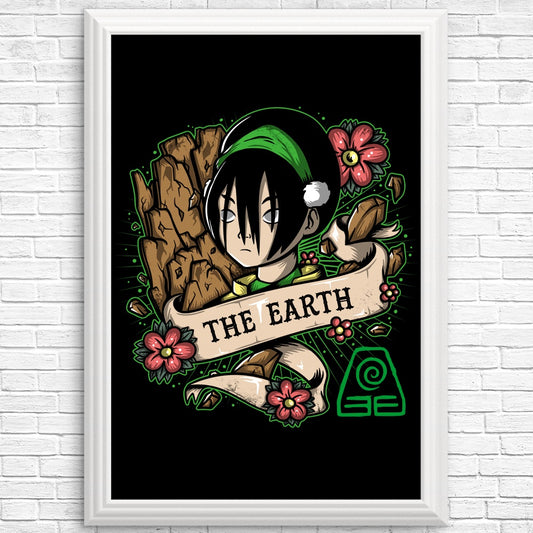 Earth Tattoo - Posters & Prints
