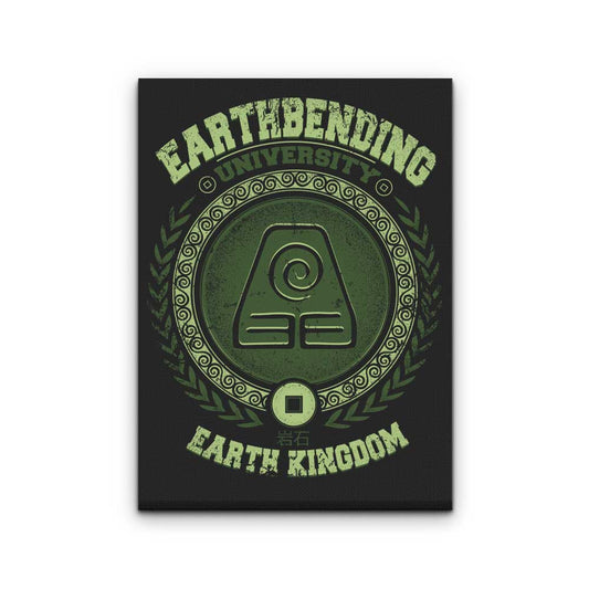Earthbending University - Canvas Print