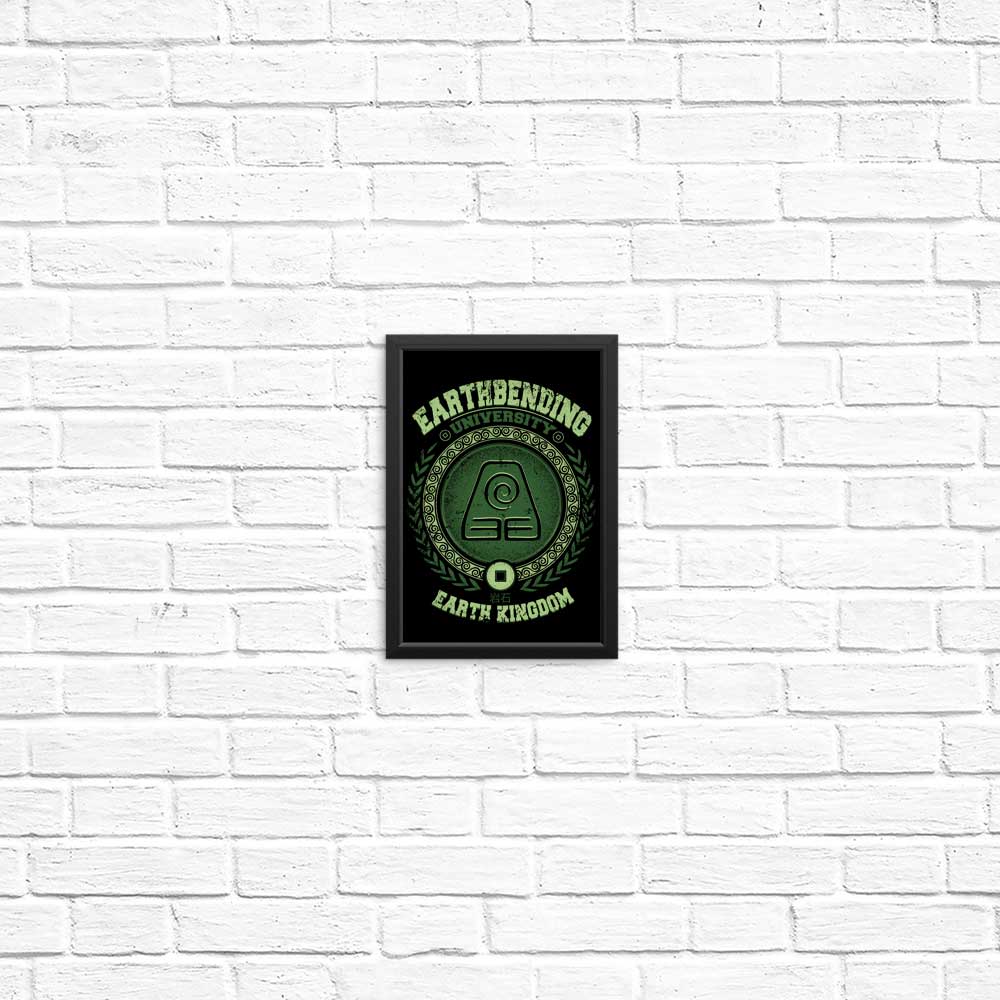 Earthbending University - Posters & Prints – Once Upon a Tee