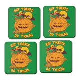 Eat Tricks, Do Treats - Coasters