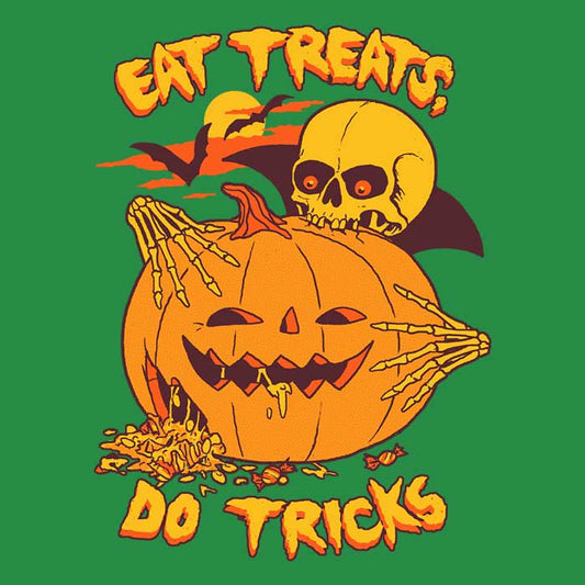 Eat Tricks, Do Treats - Throw Pillow