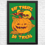 Eat Tricks, Do Treats - Posters & Prints