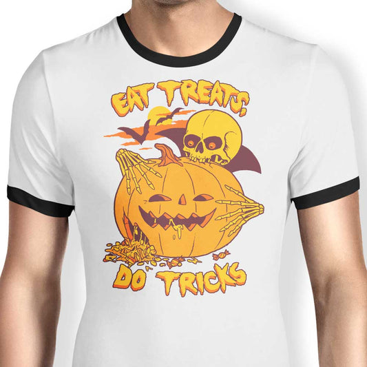 Eat Tricks, Do Treats - Ringer T-Shirt