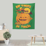 Eat Tricks, Do Treats - Wall Tapestry