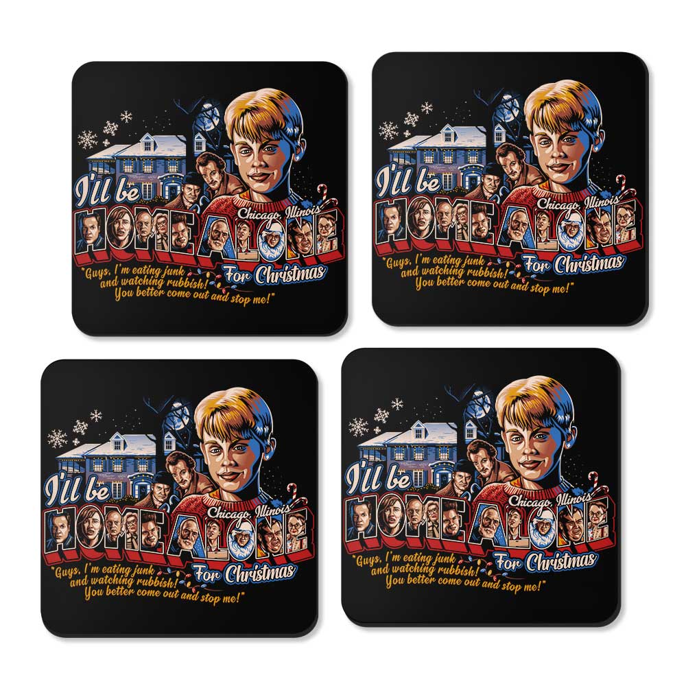 Eating Junk and Watching Rubbish - Coasters