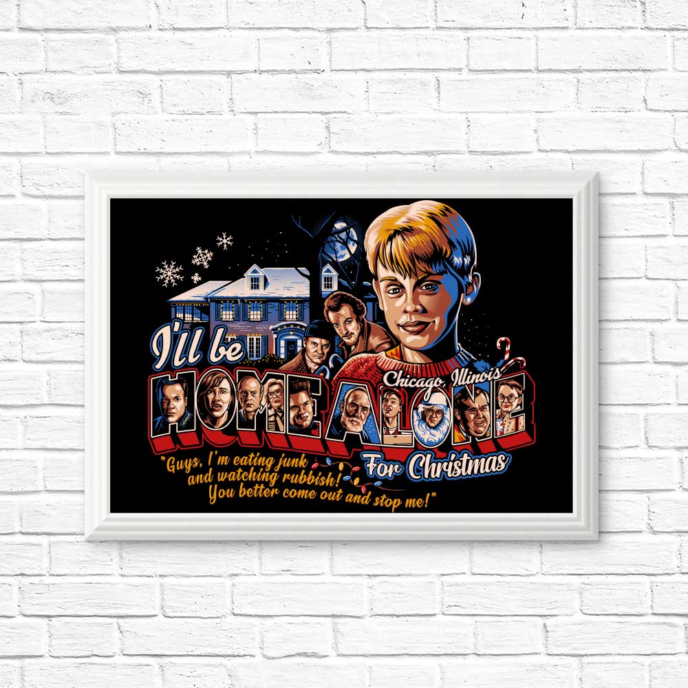 Eating Junk and Watching Rubbish - Posters & Prints