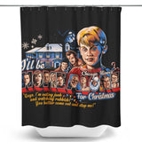 Eating Junk and Watching Rubbish - Shower Curtain