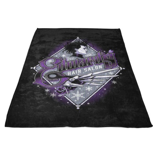 Edwards Hair Salon - Fleece Blanket