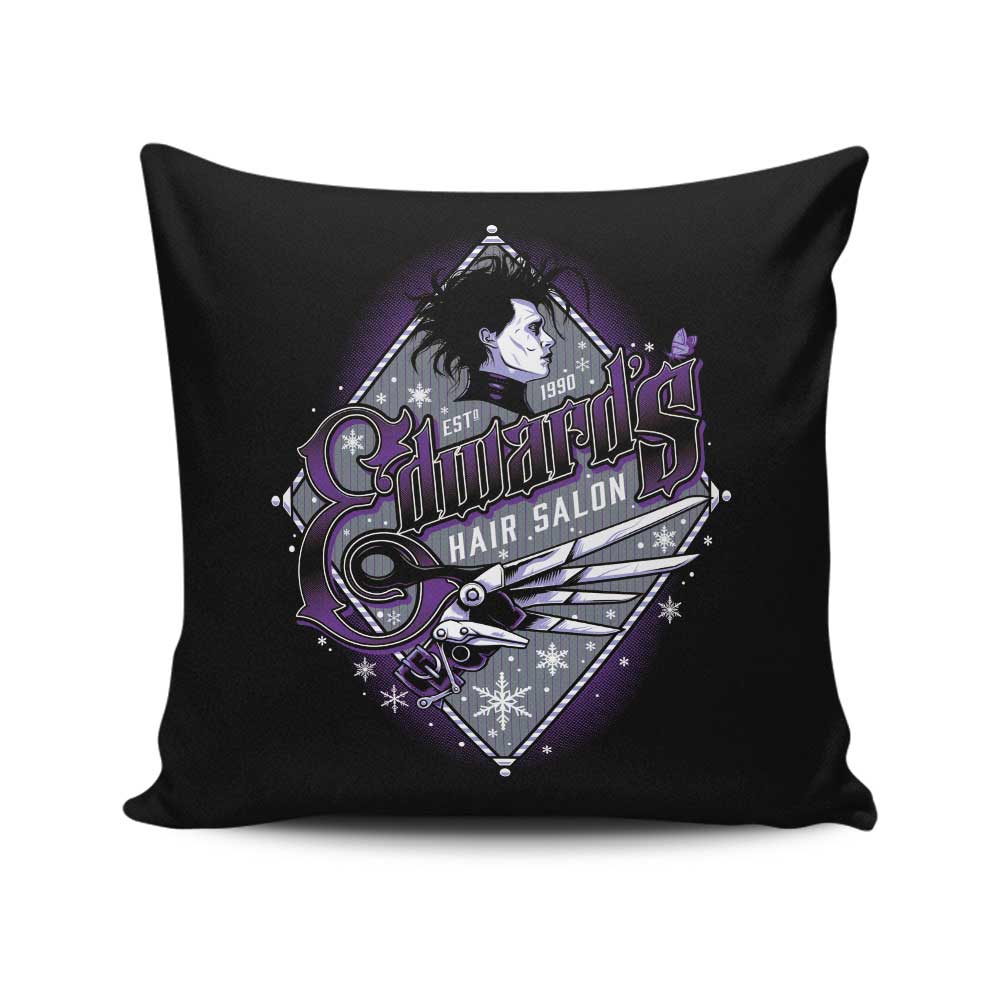 Edwards Hair Salon - Throw Pillow