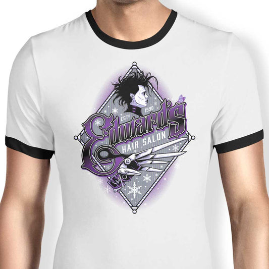 Edwards Hair Salon - Ringer T-Shirt