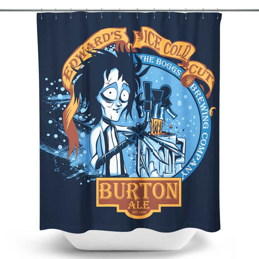 Edward's Ice Cold Ale - Shower Curtain