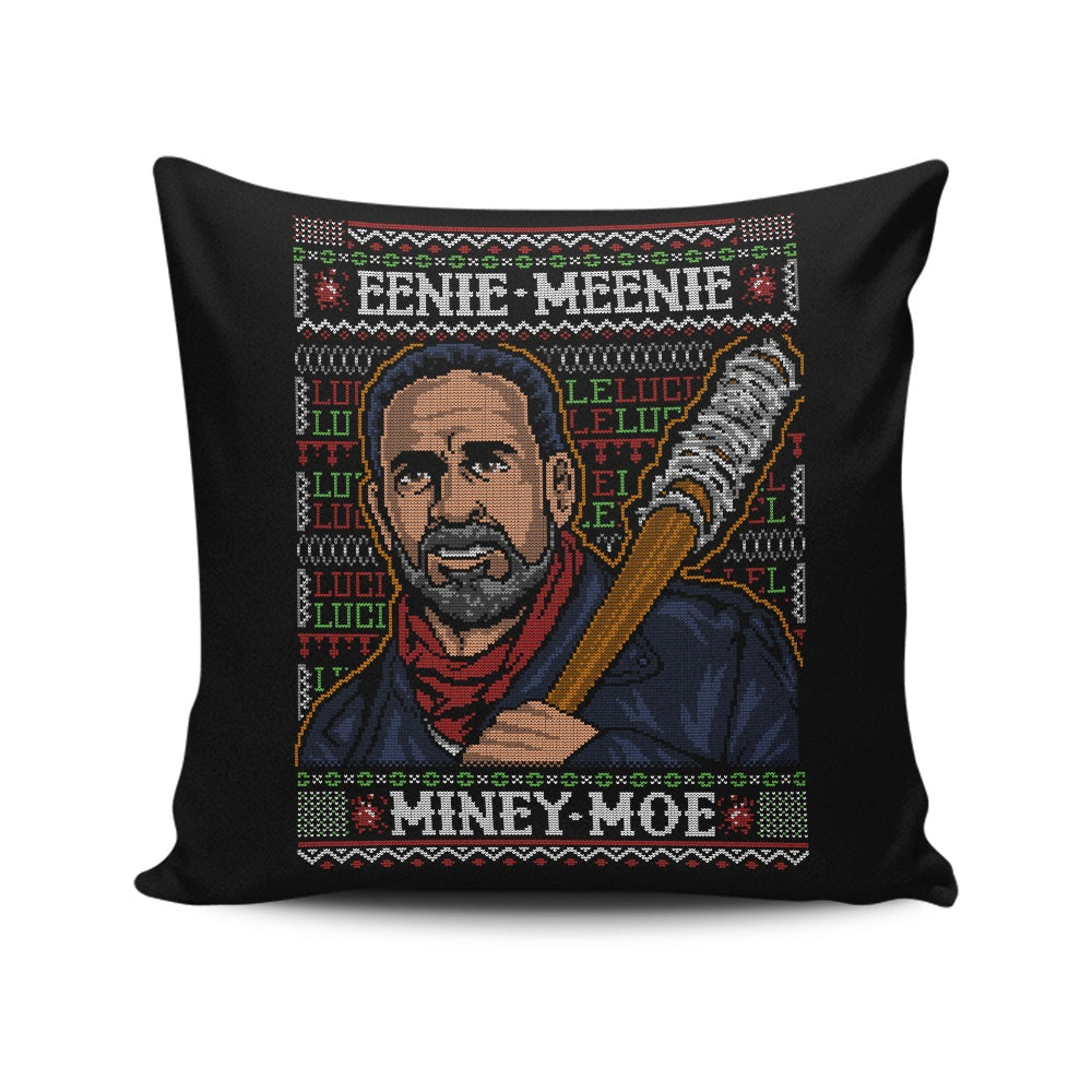 Eenie Meenie Miney Moe - Throw Pillow