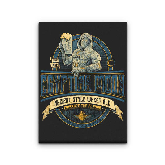 Egyptian Moon Ale - Canvas Print