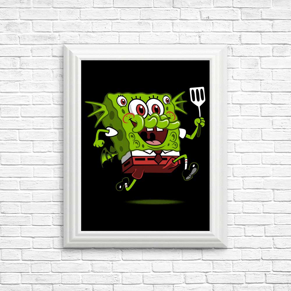 Elder Gods Squarepants - Posters & Prints