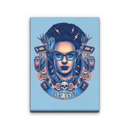 Electric Bride - Canvas Print